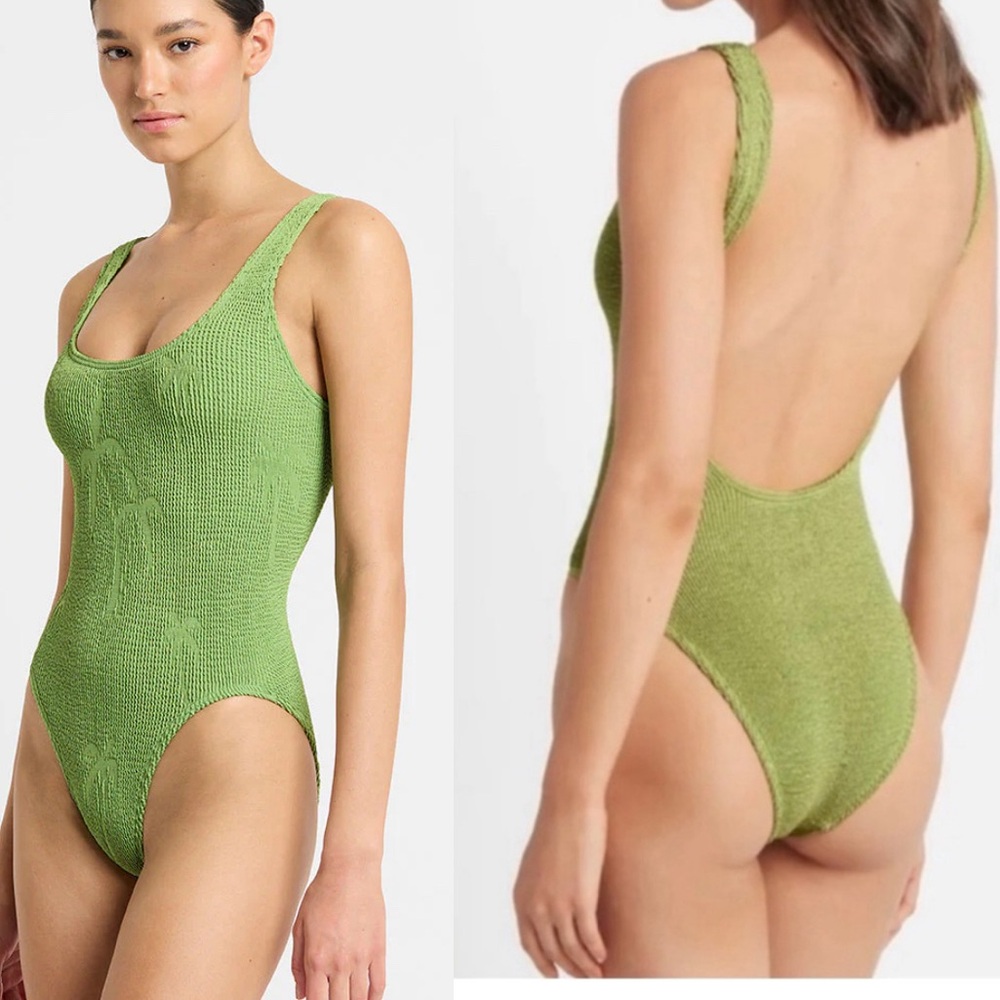NWT Bond Eye Crinkle One Piece Swimsuit